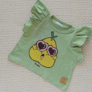 Remera Pera Verde Menta