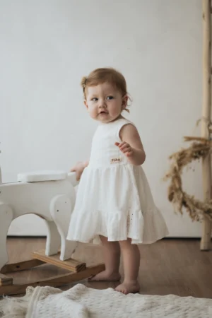 Vestido Broderie Venecia